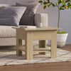 vidaXL Mesa de centro 55x55x42 cm contraplacado carvalho sonoma