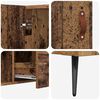 vidaXL Buffet Madeira Antiga 100 x 36 x 60 cm Madeira processada