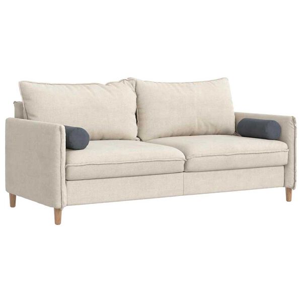 vidaXL Almofadas de Apoio 2 pcs Cinza Escuro Ø 15 x 40 cm