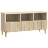 vidaXL Gabinete para TV 102 x 34,5 x 50 cm Carvalho Sonoma