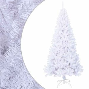 vidaXL &Aacute;rvore de Natal artificial com ramos grossos 180 cm PVC branco