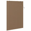 vidaXL Persiana de Janela Geométrico Castanho 140 x 220 cm Bambu