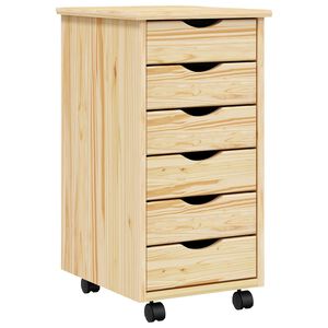 vidaXL Arm&aacute;rio M&oacute;vel com Gavetas MOSS 34 x 39 x 65,5 cm