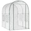 vidaXL Estufa com Estrutura 160 x 200 x 192,5 cm PVC Transparente