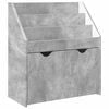 vidaXL Estante Infantil com gaveta Cinzento 60 x 29,5 x 69 cm