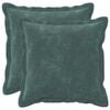 vidaXL Capa almofada 2 pcs HOUTEN Azul mar 30 x 30 cm