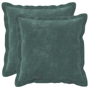 vidaXL Capa almofada 2 pcs HOUTEN Azul mar 30 x 30 cm
