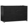vidaXL Capa p/ mobili&aacute;rio de jardim 8 ilh&oacute;s 125x55x75 cm retangular