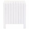 vidaXL Caixa de arrumação c/ tampa RANA 60x49x54cm pinho maciço branco