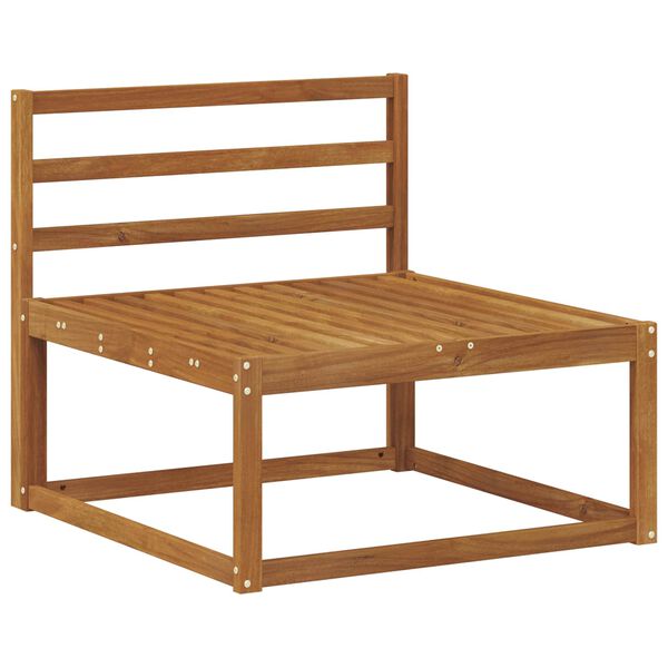 vidaXL Conjunto de Sof&aacute;s para Exterior 10 pcs Natural