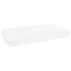 vidaXL Travesseiro para Dormir 74 x 39 x 13 cm M&eacute;dio Branco