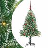 vidaXL &Aacute;rvore de Natal Artificial Coberta de Neve com Luzes de LED