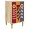 vidaXL Arm&aacute;rio de Cabeceira ESSEN Carvalho Sonoma 36 x 33 x 60 cm