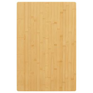 vidaXL Tampo de mesa 40x60x2,5 cm bambu