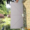 vidaXL Toldo lateral dobr&aacute;vel para terra&ccedil;o 300x150 cm creme