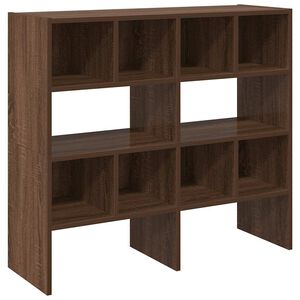vidaXL Sapateiras 2 pcs empilh&aacute;veis 89,5x30x40 cm carvalho castanho