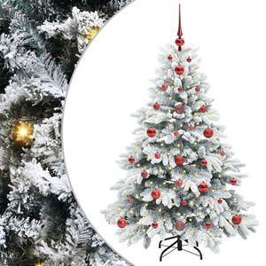 vidaXL &Aacute;rvore de Natal Artificial com 150 LEDs Branco 120 cm PE e PVC