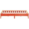 vidaXL Cama sem colch&atilde;o 180x200 cm pinho maci&ccedil;o castanho-mel