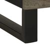 vidaXL Mesa de cabeceira preto 50x33x62 cm madeira de mangueira maci&ccedil;a