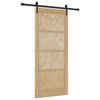 vidaXL Porta Deslizante ORKDAL Natural 86 x 198,5 cm
