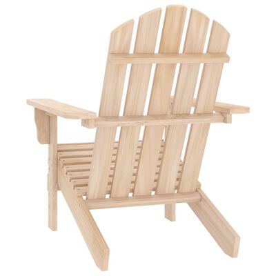 vidaXL Cadeira de jardim Adirondack madeira de abeto maciça