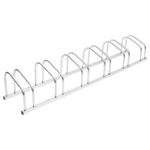 vidaXL Suporte para 6 bicicletas a&ccedil;o galvanizado