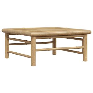 vidaXL Mesa de jardim 65 x 65 x 30 cm bambu