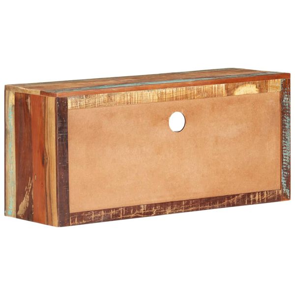 vidaXL M&oacute;veis de TV 2 pcs 88x30x40 cm madeira recuperada maci&ccedil;a