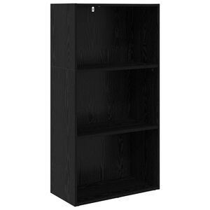 vidaXL Estante 60 x 30 x 114 cm Derivados de Madeira Carvalho Preto
