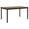 vidaXL Mesas de jantar 150 x 78 x 75 cm METAL
