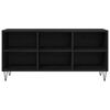 vidaXL Gabinete para TV Carvalho Preto 103,5 x 30 x 50 cm
