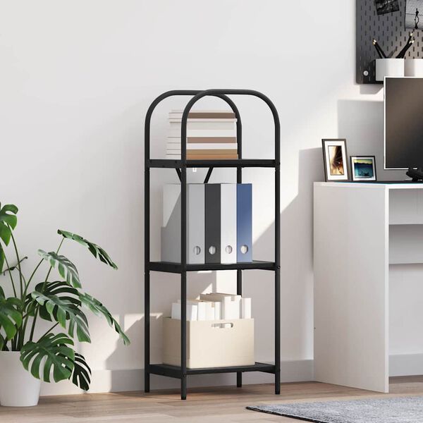 vidaXL Estante Carvalho Preto 40 x 30 x 109 cm Madeira processada