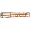 vidaXL Conjunto de Sof&aacute;s para Exterior 6 pcs Natural