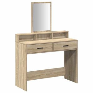 vidaXL Mesa de vestir Carvalho Sonoma 100 x 41 x 140 cm