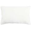 vidaXL Almofada Branco 50 x 70 cm Fibra de bambu