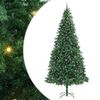 vidaXL &Aacute;rvore de Natal Artificial Verde 300 cm PVC, Metal e Pl&aacute;stico
