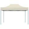 vidaXL Tenda de Festa Creme 280 x 410 x 315 cm Tecido Oxford