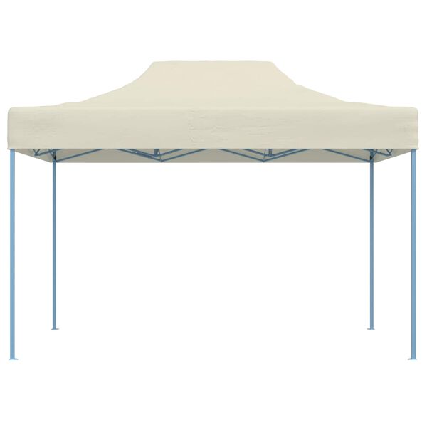 vidaXL Tenda de Festa Creme 280 x 410 x 315 cm Tecido Oxford