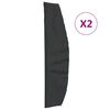 vidaXL Capas p/ guarda-sol de jardim 2 pcs 265x50/70/40 cm oxford 420D