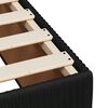 vidaXL Cama boxspring com colch&atilde;o 120x200 cm veludo preto