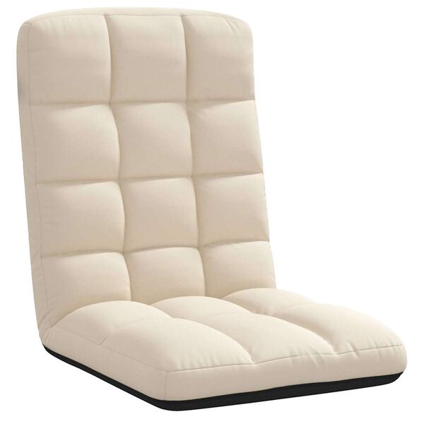 vidaXL Colch&atilde;o dobr&aacute;vel 71x51x62 cm linho