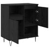vidaXL Buffet 3 pcs Carvalho Preto 60 x 35 x 70 cm