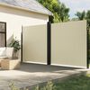 vidaXL Toldo lateral retrátil 220x1200 cm cor creme