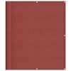 vidaXL Tela de varanda 120x800 cm 100% poliéster oxford terracota