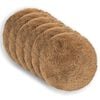 vidaXL Almofada HEERLEN 2 unid. Cinzento-acastanhado Fleece PV