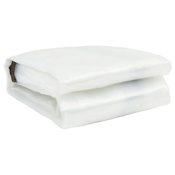 vidaXL Encerado transparente com ilh&oacute;s 1x4 m Polietileno