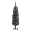 vidaXL &Aacute;rvore de Natal Artificial Verde 120 cm PVC e A&ccedil;o e Pl&aacute;stico