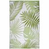 Esschert Design Tapete de exterior 241x152 cm folhas selva OC22