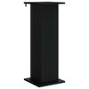 vidaXL Suporte para Plantas Preto 30,5 x 30 x 80,5 cm