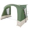 vidaXL Barraca de Caravana com telhado Verde 252 x 245 x 245 cm
